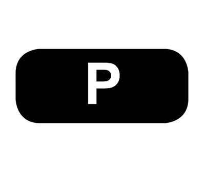 P Sticker